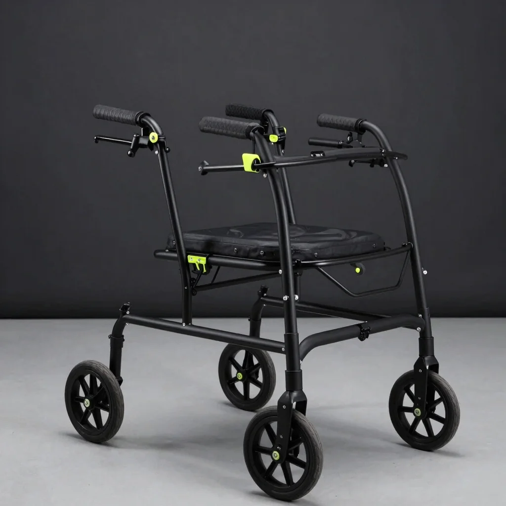 Velox Rollator Dört Tekerlekli Yürüteç